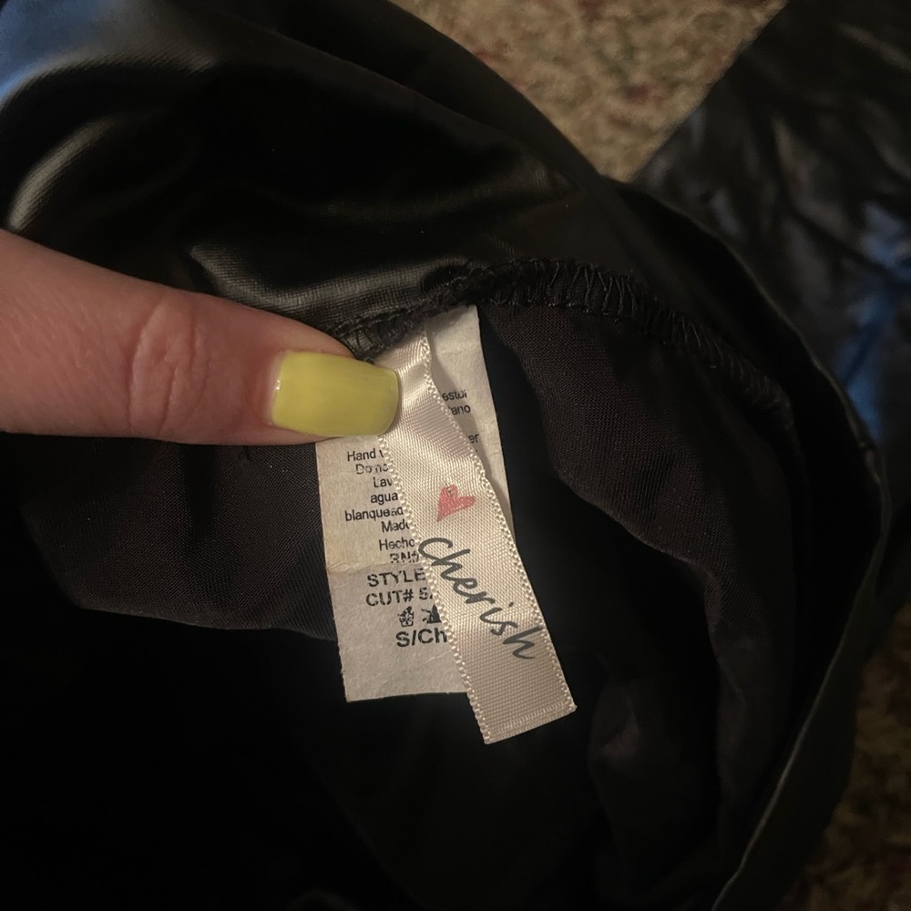 Boutique leather leggings